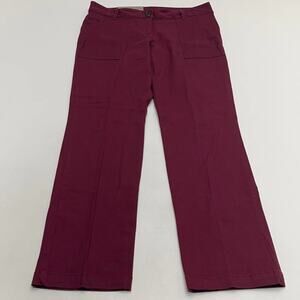 WHITE STAG Women’s 8 Petite Burgundy Comfort Fit Pant